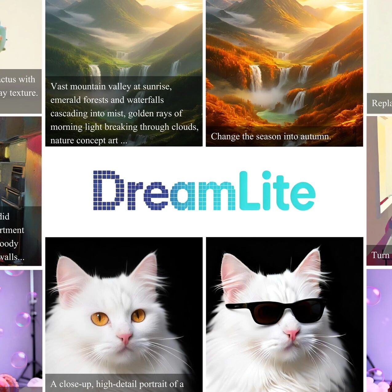 DreamLite：字节开源端侧AI画板，手机3秒出图