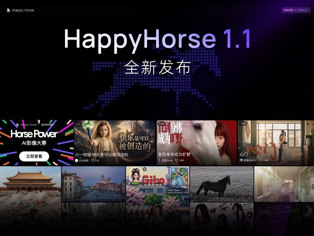 HappyHorse 1.1:阿里最新一代视频生成模型