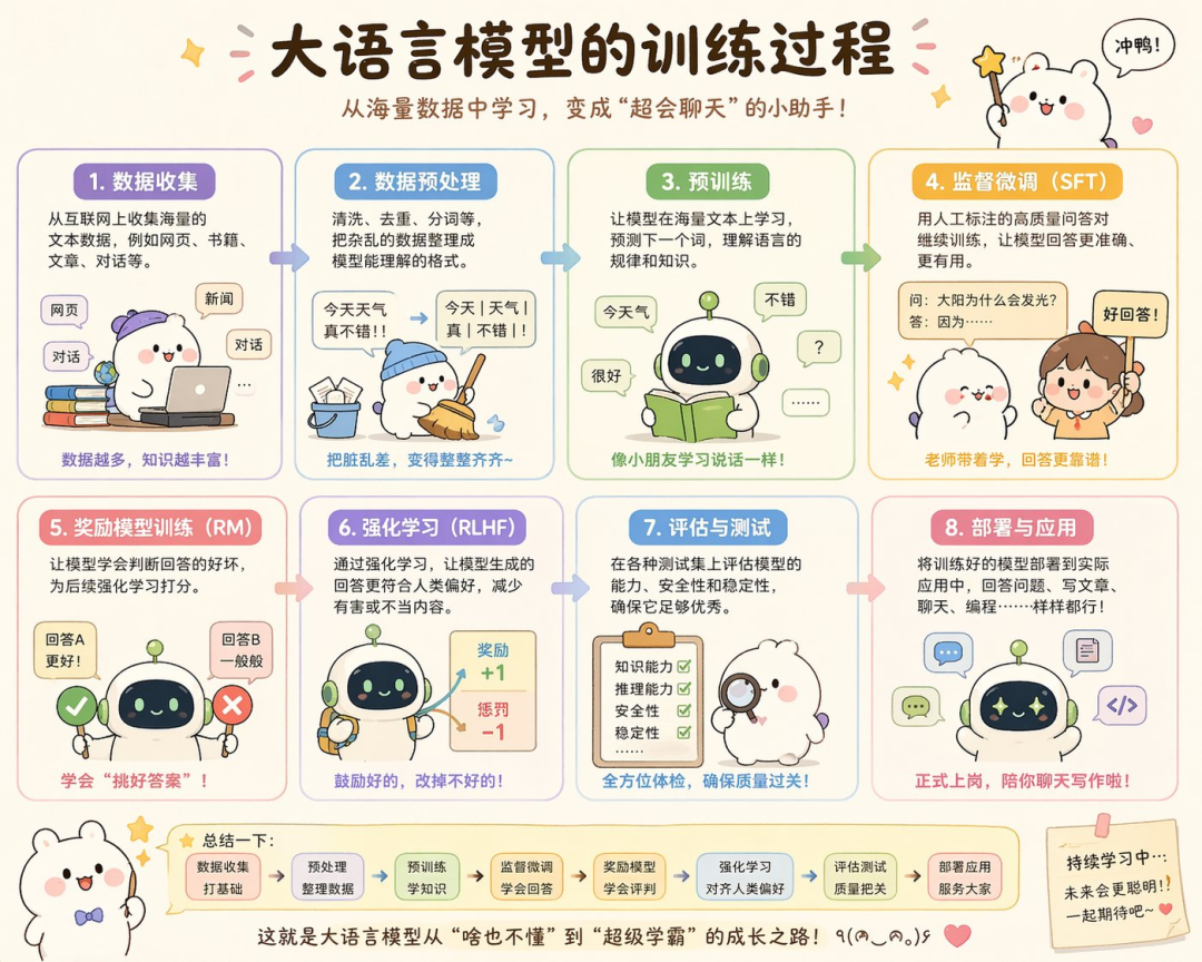 训练过程科普图
