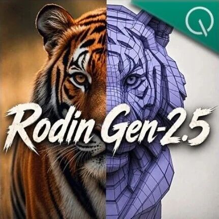 Hyper3D Rodin Gen-2.5 实测：4 秒百万面，引入类 LLM Thinking 机制