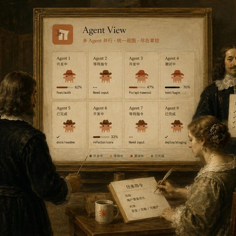 Claude Code Agent View:一个面板管住所有AI会话 Claude Code Agent View:一个面板管住所有AI会话