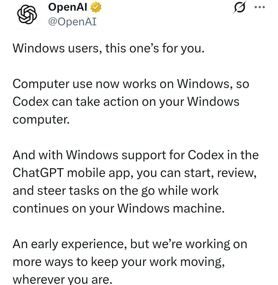 Codex Computer Use登陆Windows实操指南