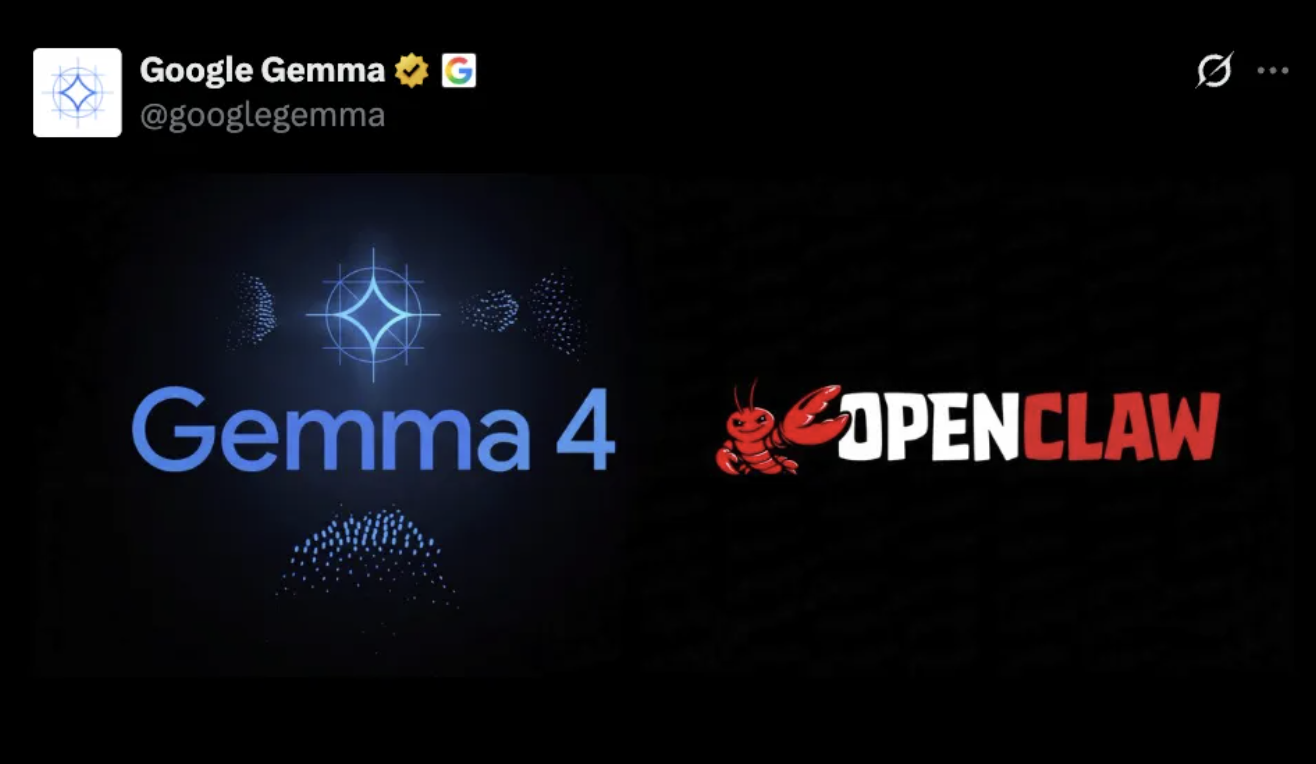 三步把 Gemma 4 接入 OpenClaw，零 Token 成本跑本地 Agent