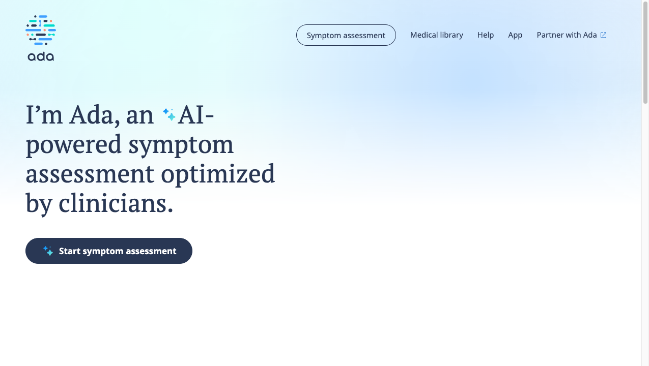 Ada Health screenshot