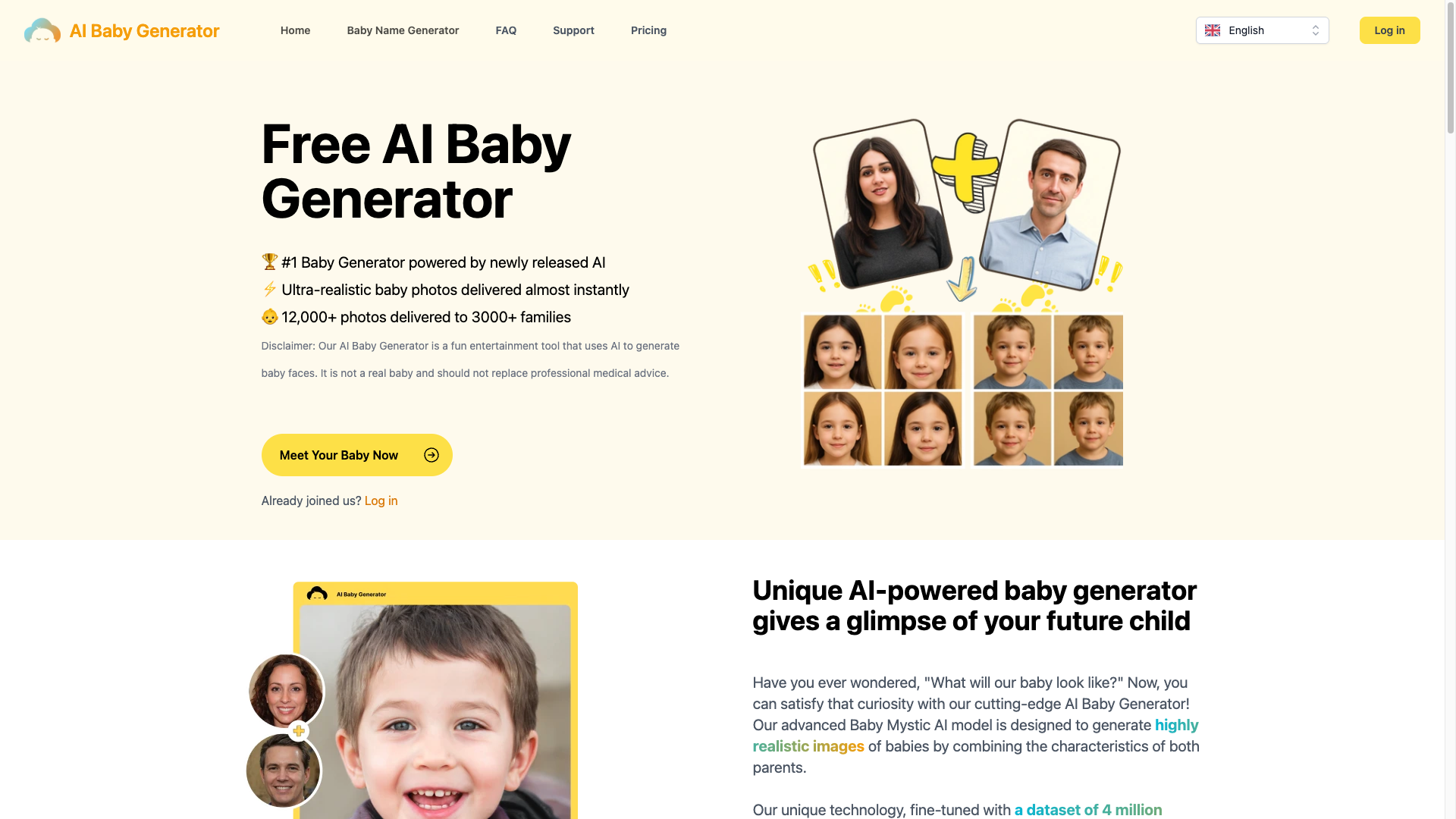 AI Baby Generator screenshot
