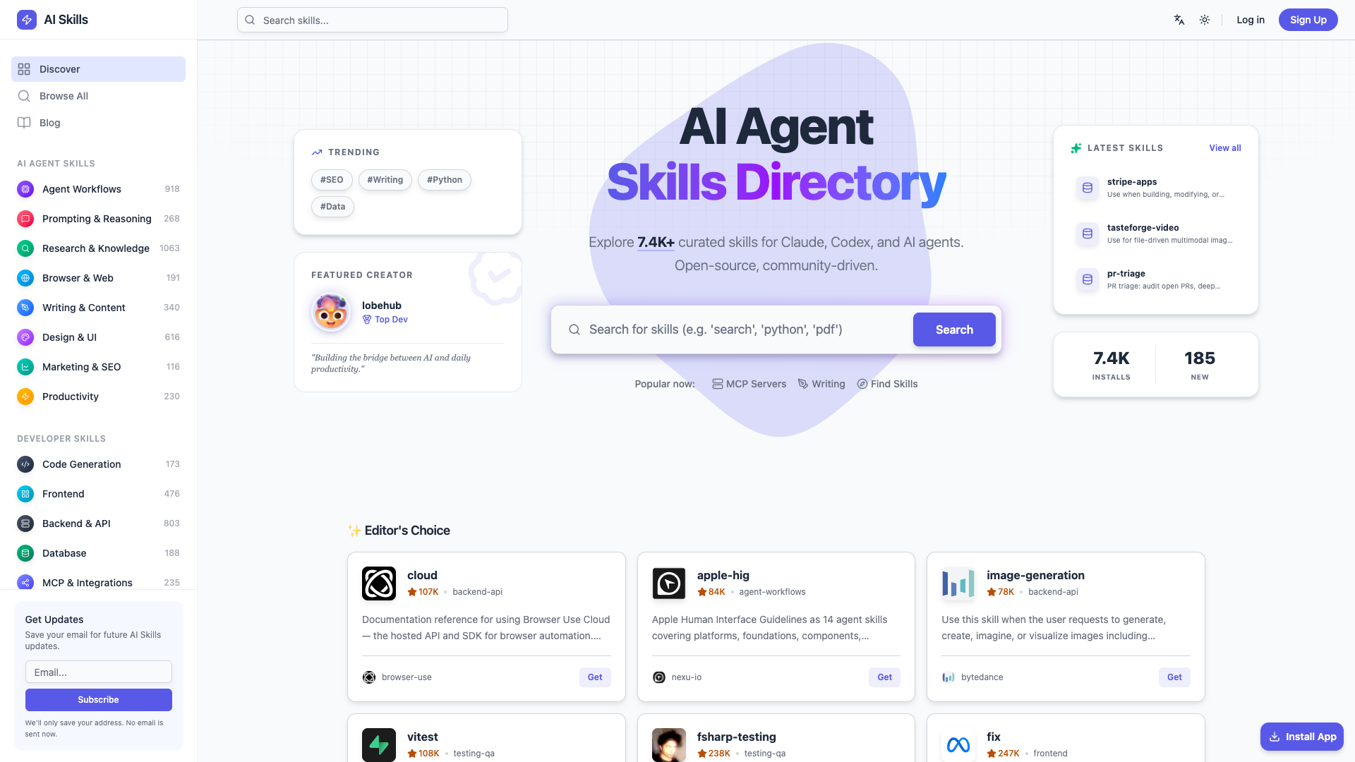 AIAgentSkills screenshot