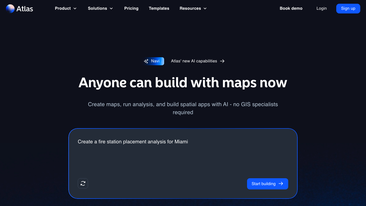 Atlas screenshot