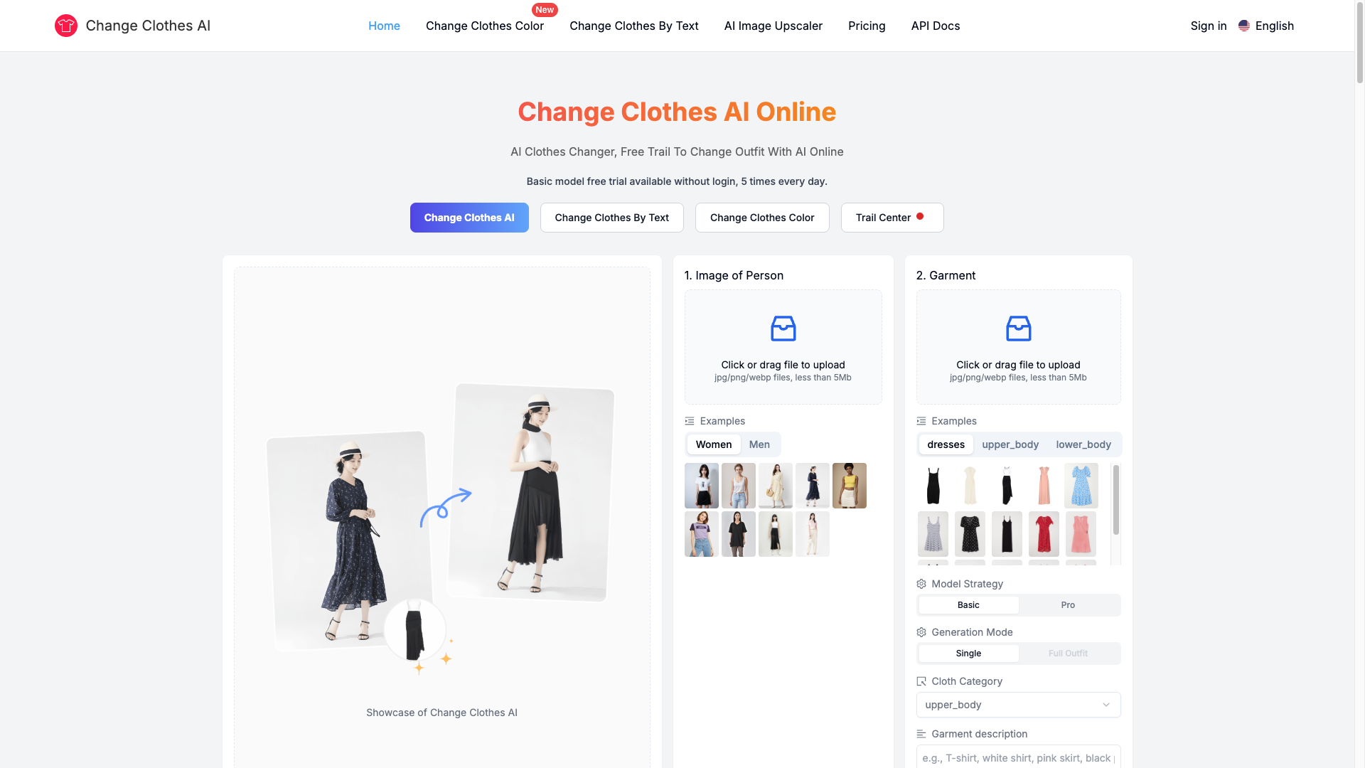 Change Clothes AI screenshot