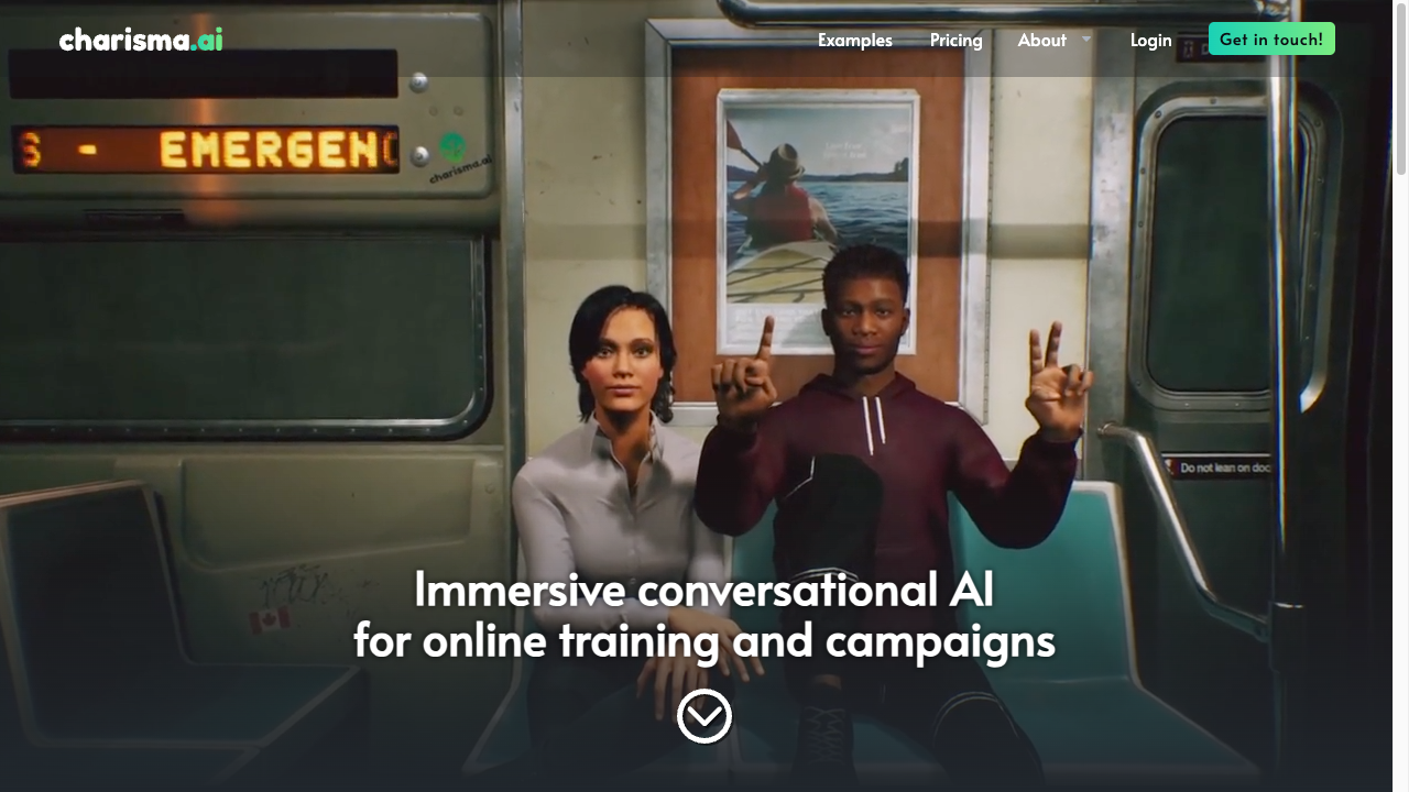 Charisma.ai screenshot