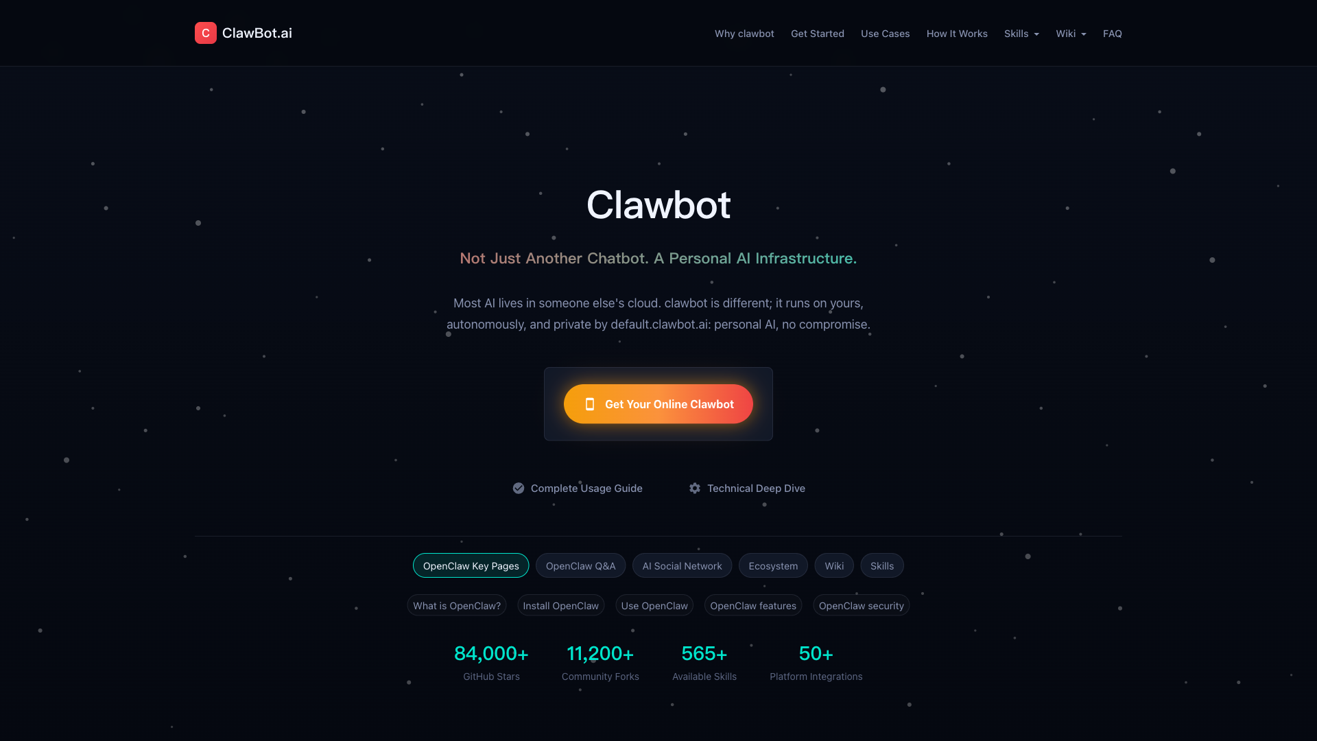 clawbot screenshot