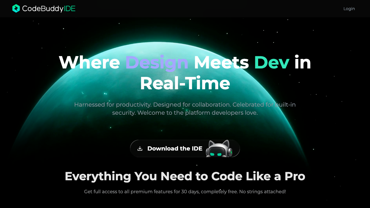 CodeBuddy IDE screenshot