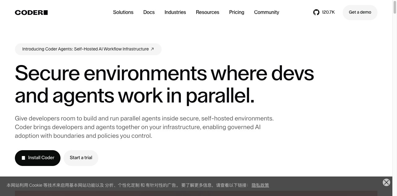 Coder screenshot