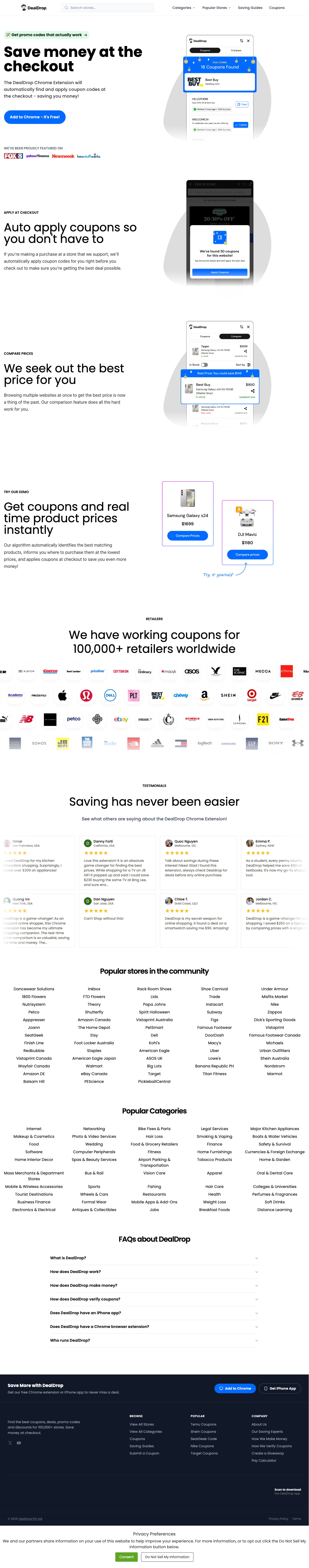 DealDrop screenshot