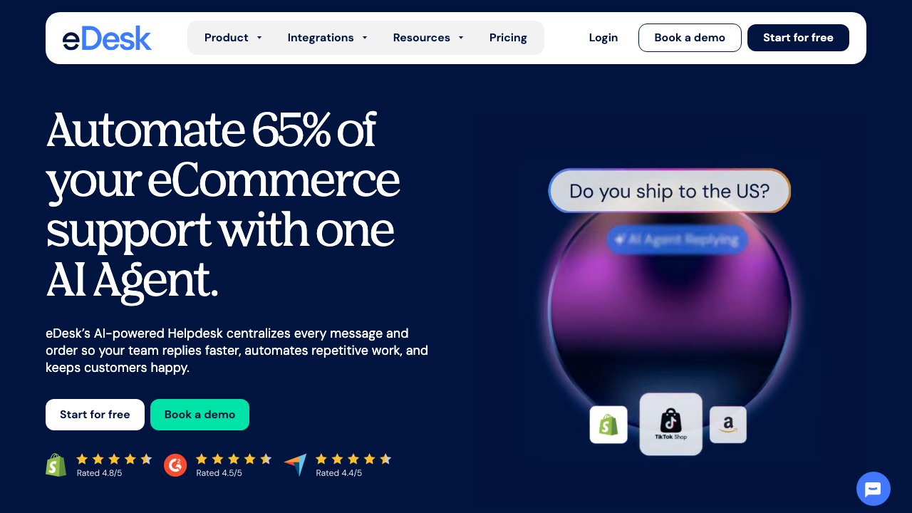 eDesk screenshot
