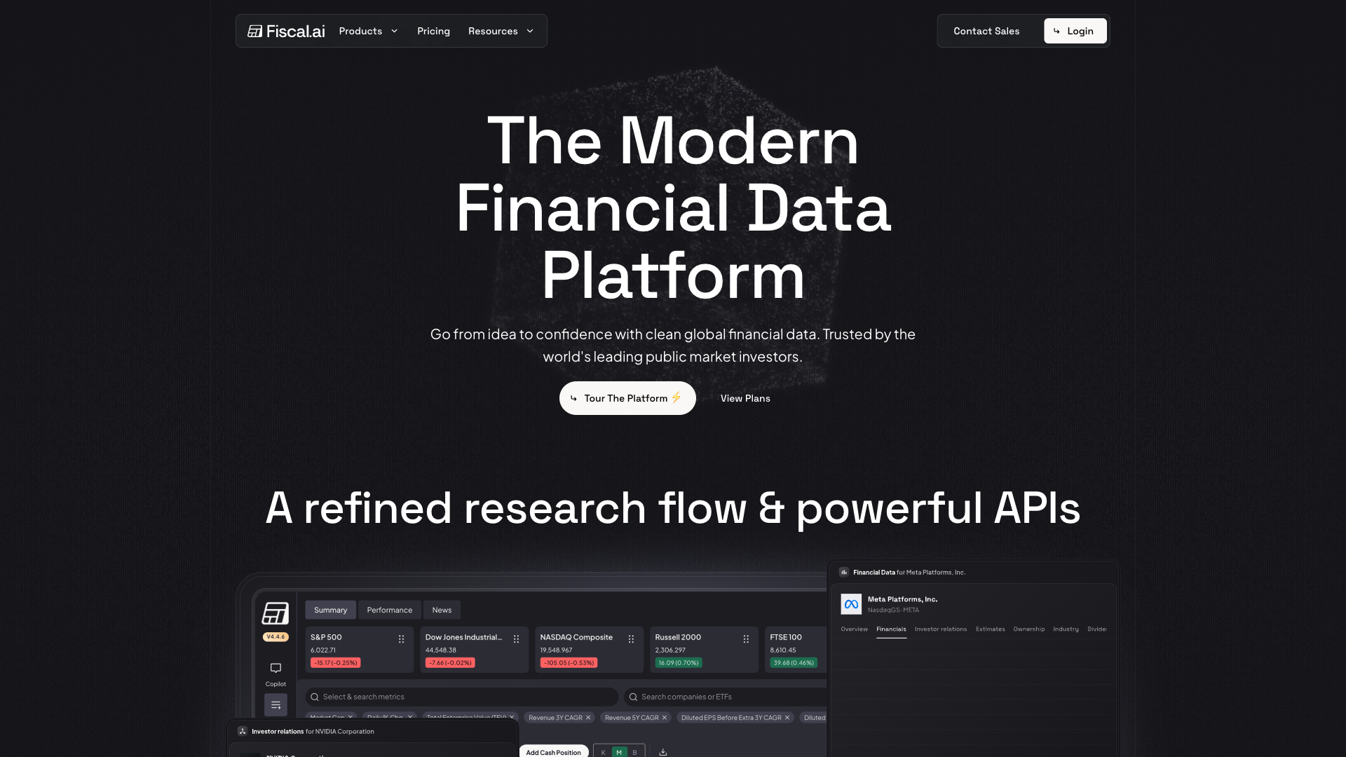 FinChat.io screenshot