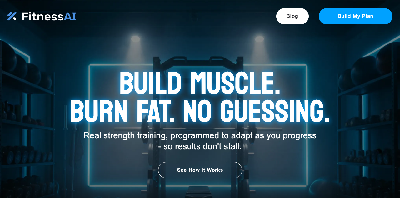 FitnessAI screenshot