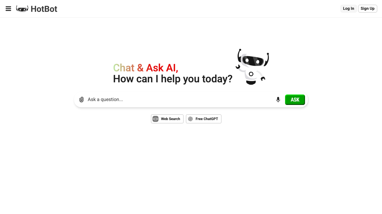 HotBot screenshot