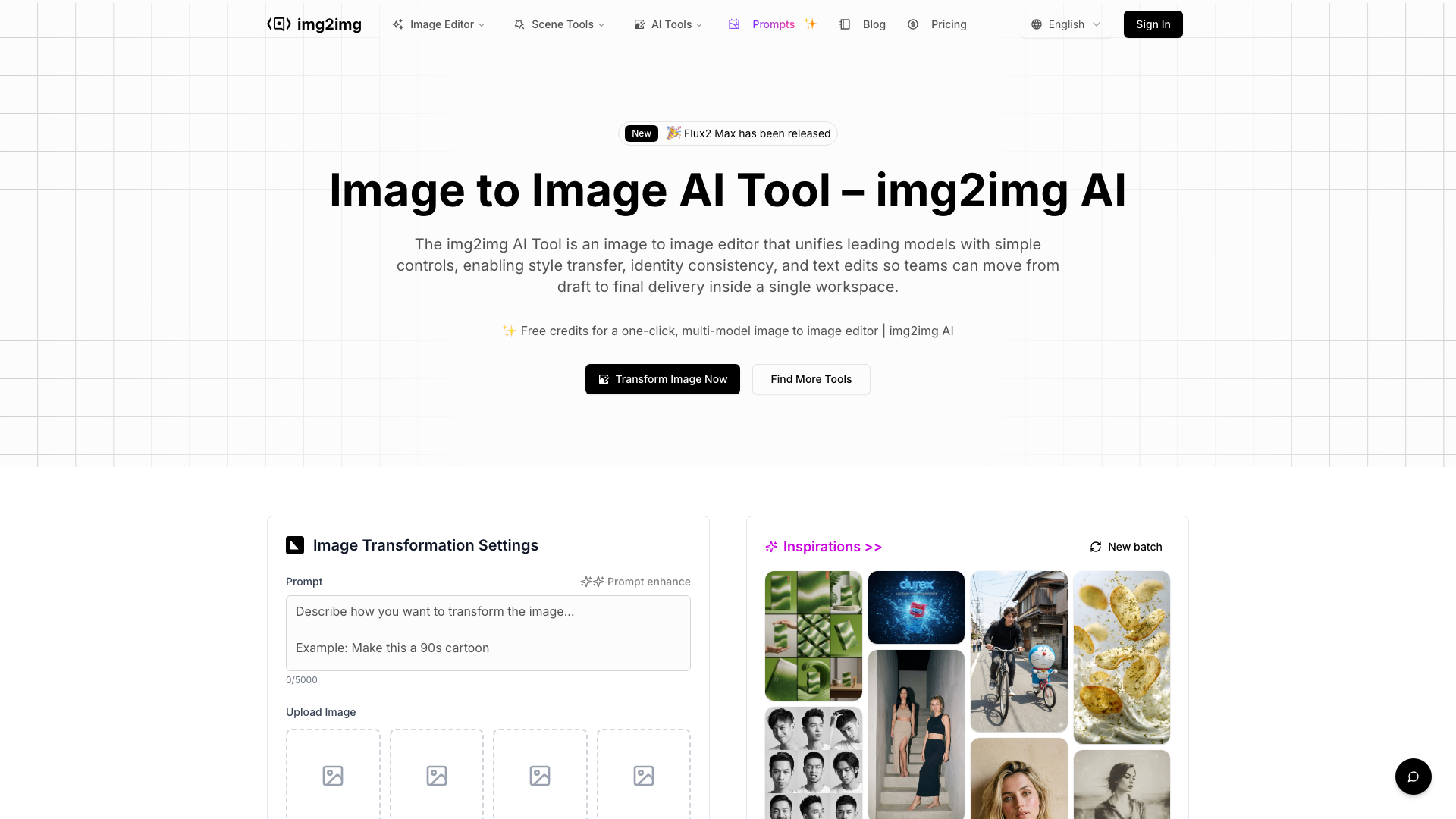 img2img AI screenshot