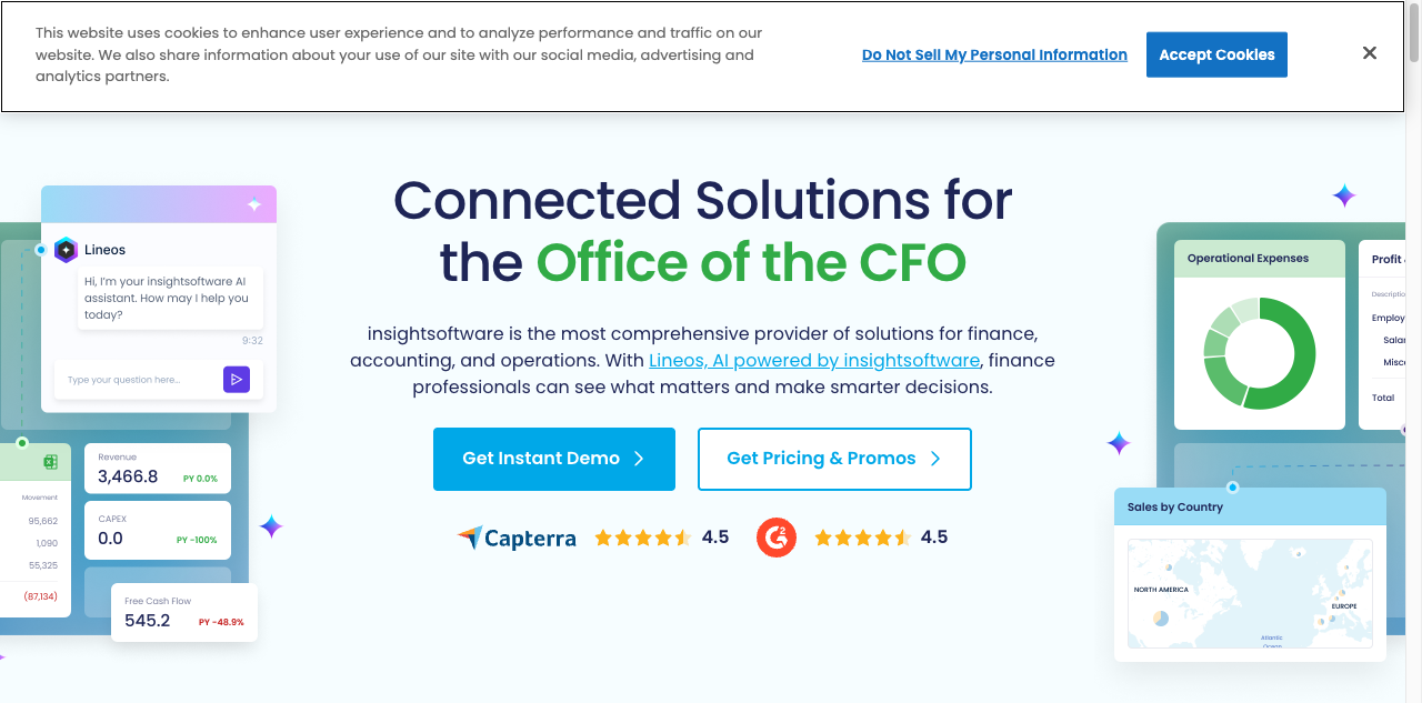 insightsoftware screenshot