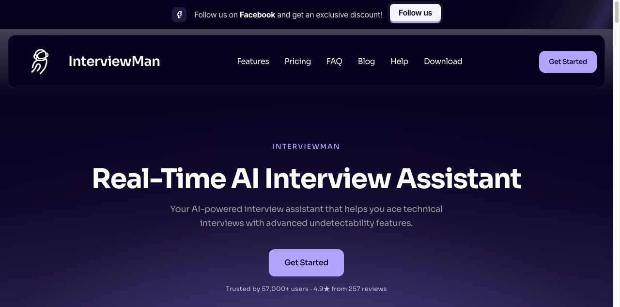 Interview Man screenshot