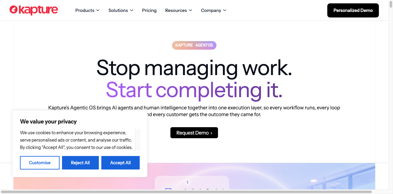 Kapture CX screenshot