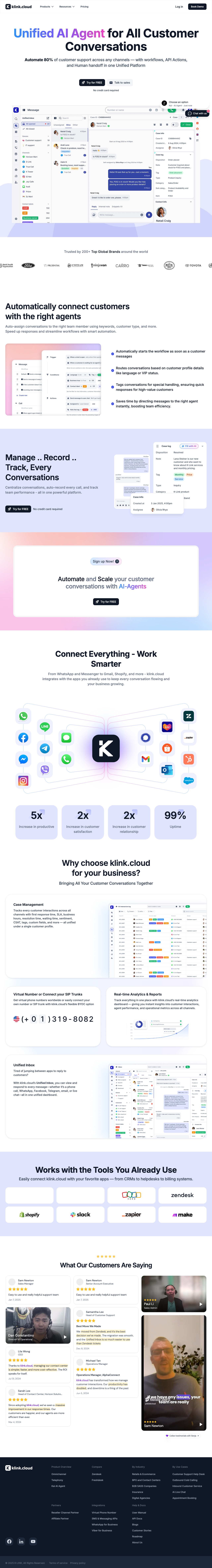 klink.cloud screenshot