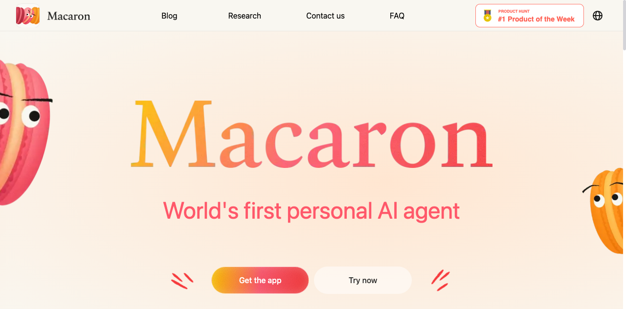Macaron AI screenshot