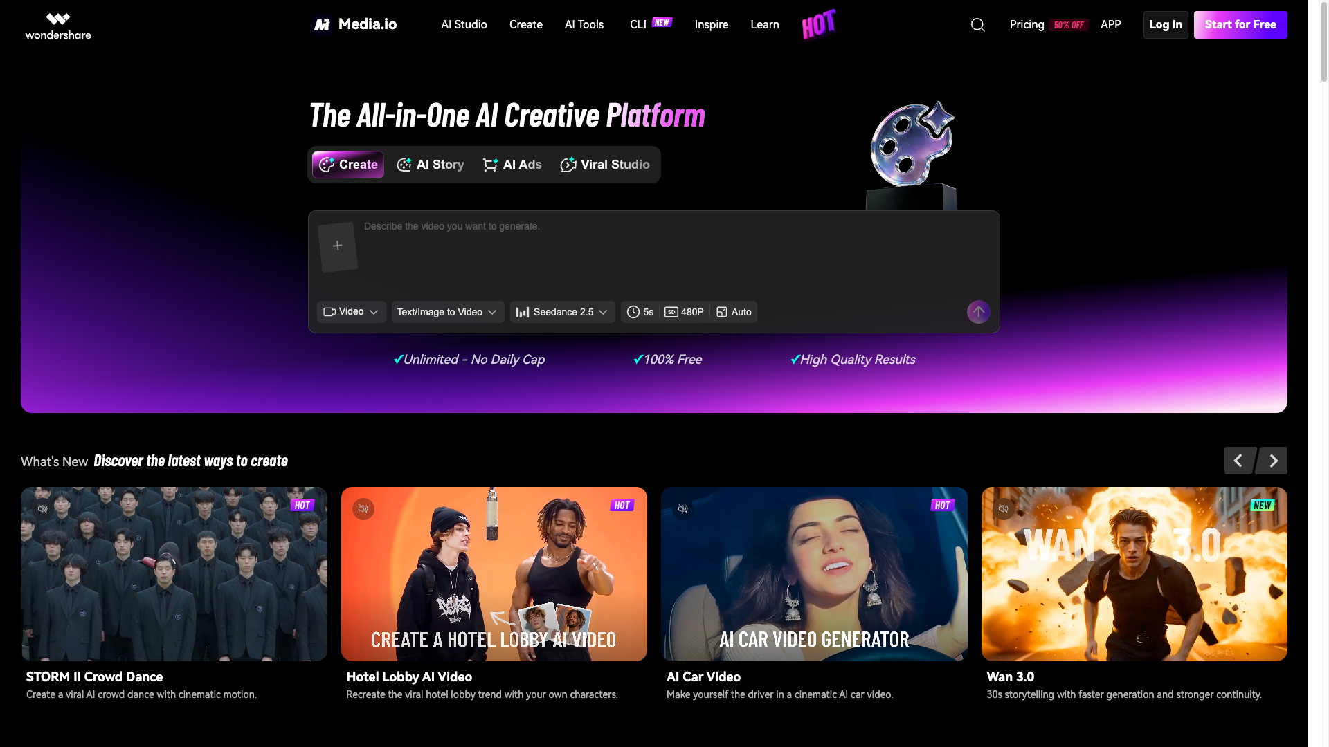 Media.io screenshot