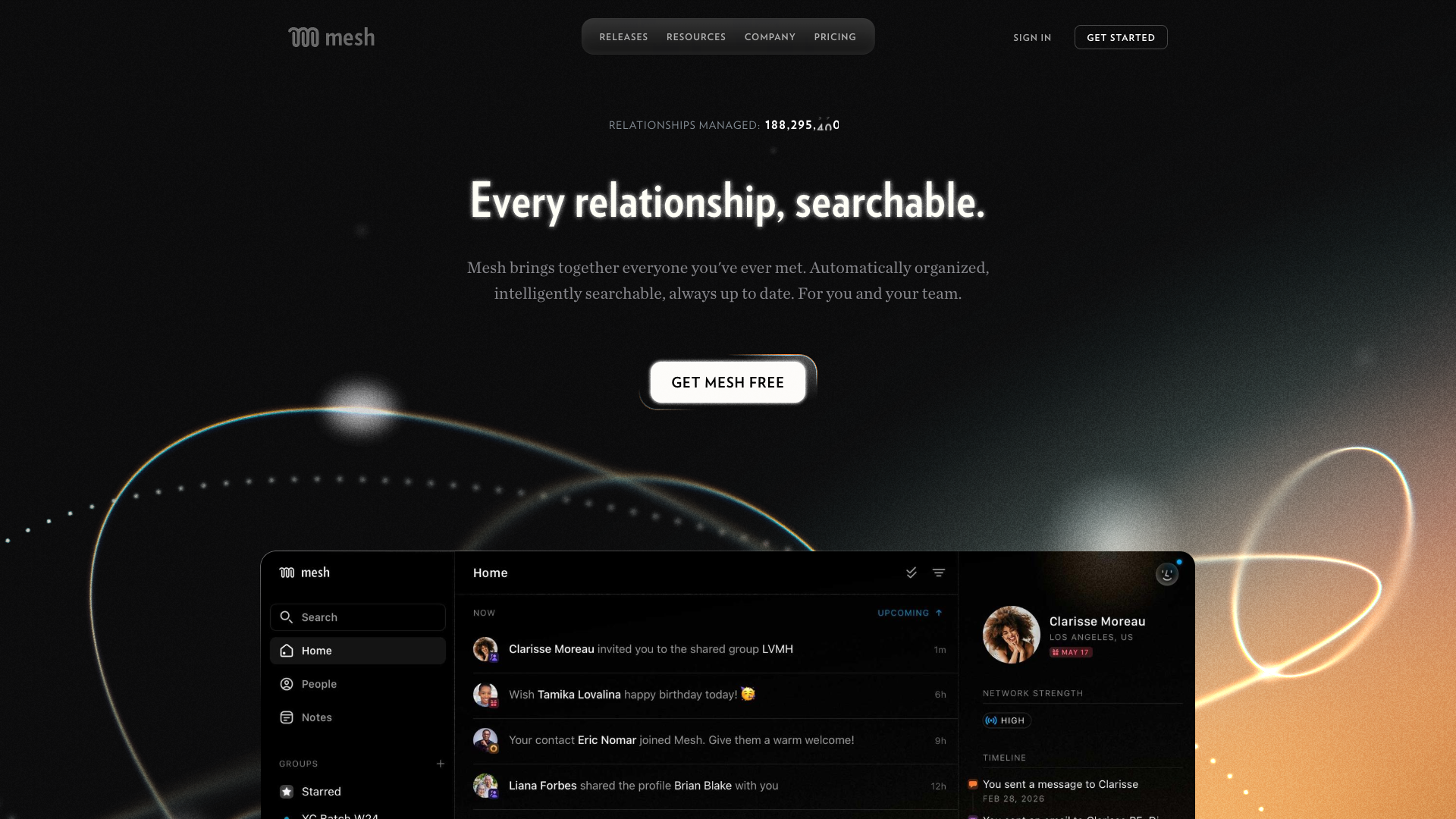 Mesh screenshot