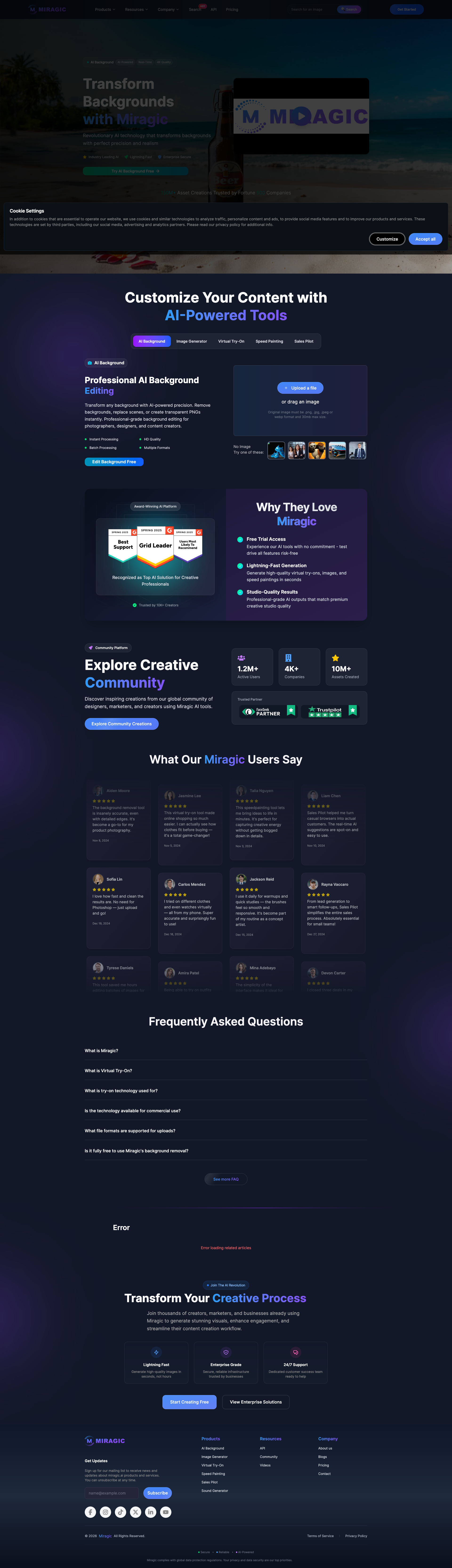 Miragic screenshot