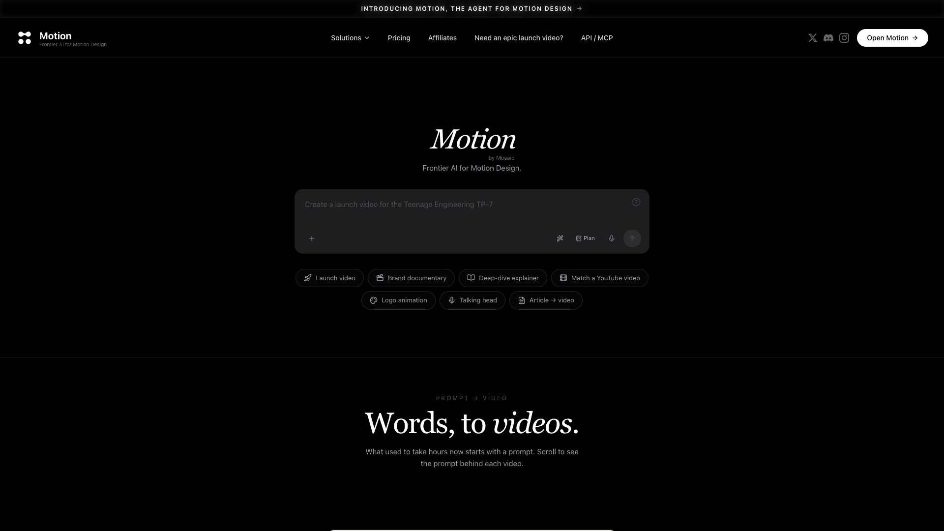 Motion screenshot