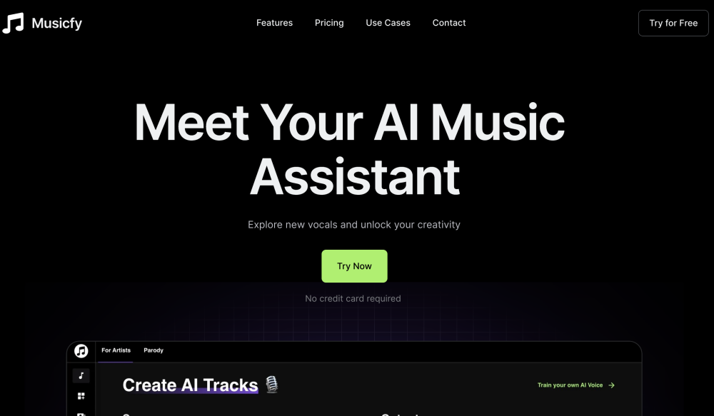 Musicfy AI screenshot