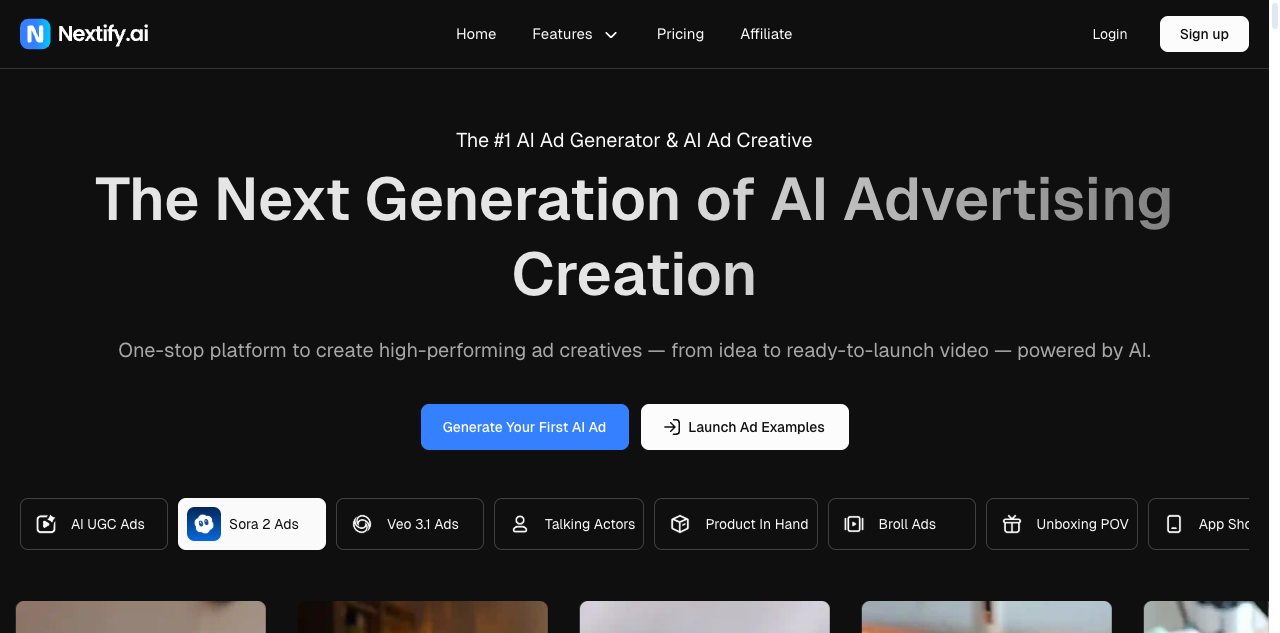 Nextify.ai screenshot