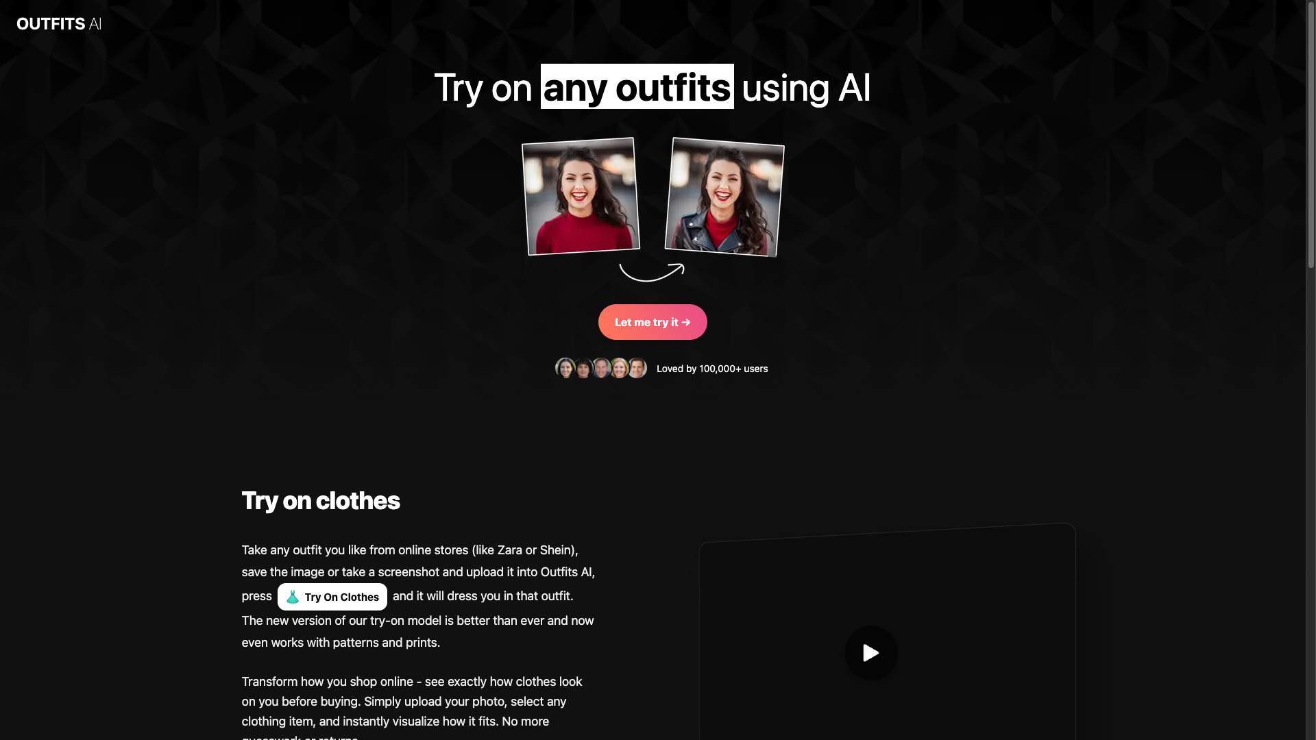 Outfits AI screenshot