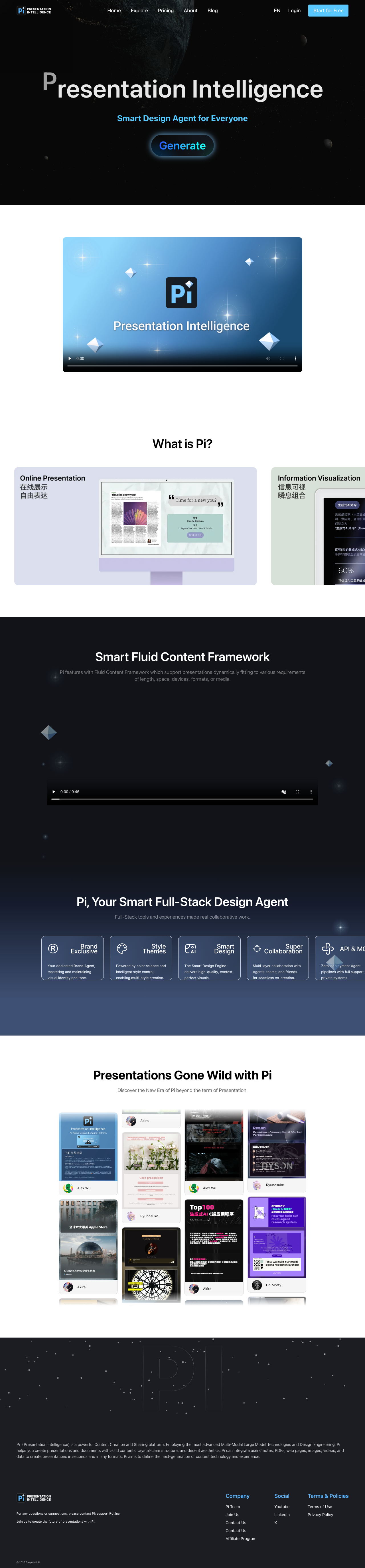 Pi(Presentation Intelligence) screenshot