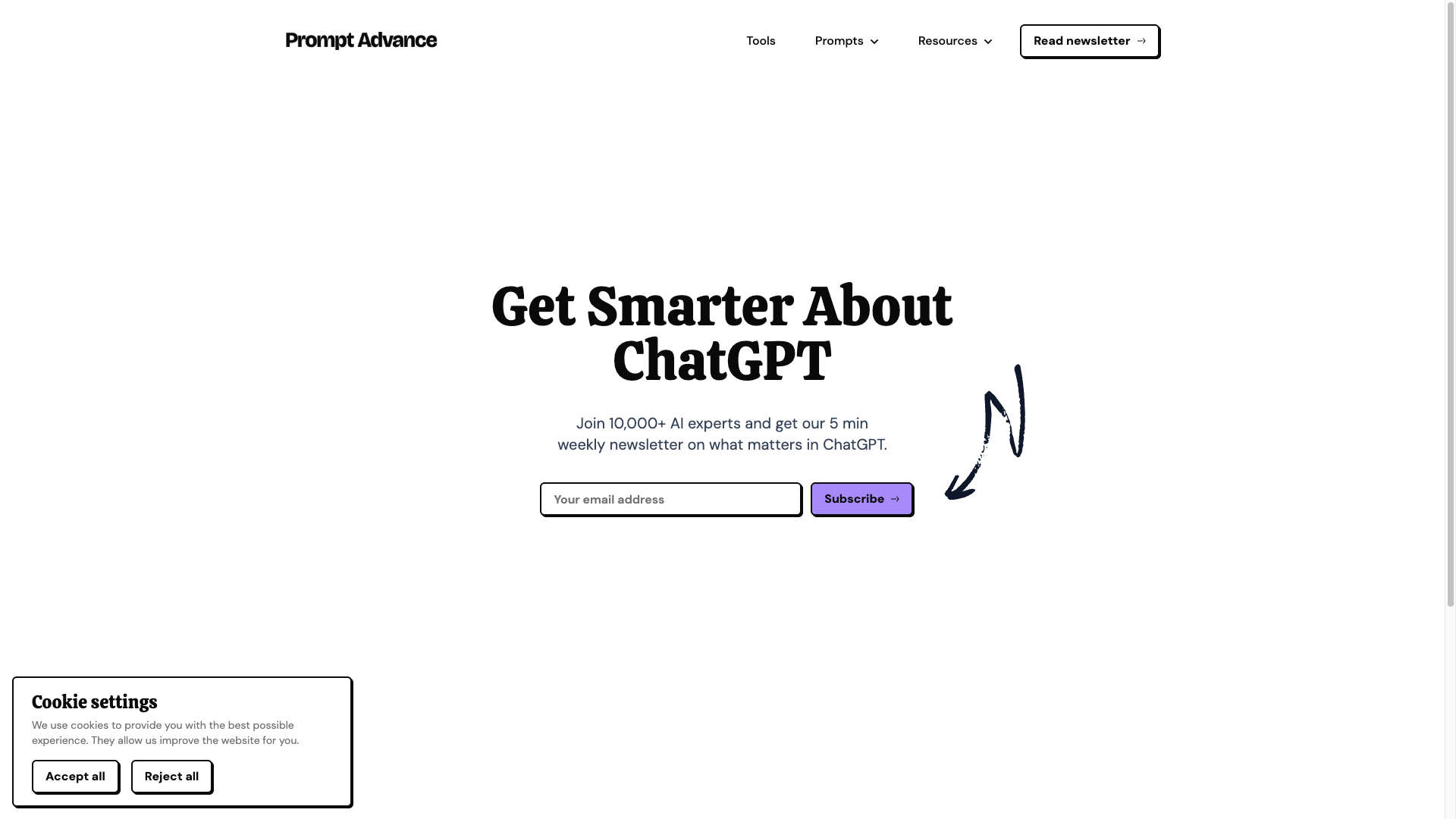 Prompt Advance screenshot