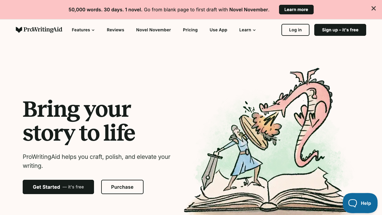 ProWritingAid screenshot