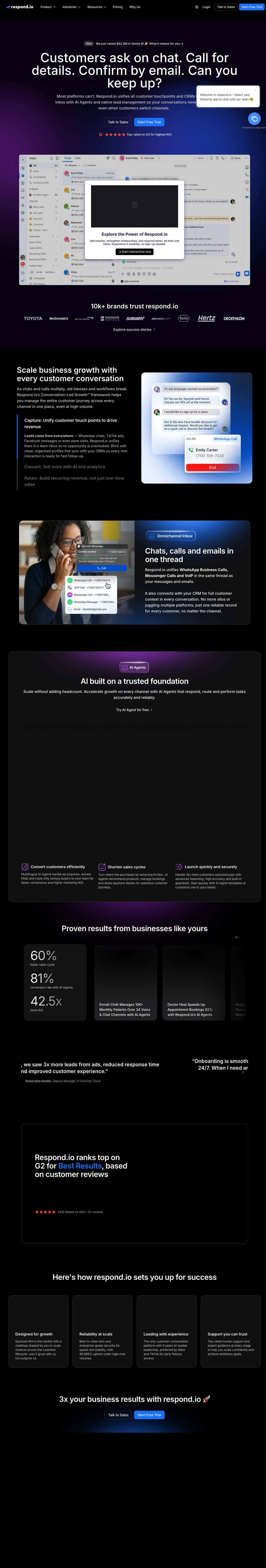 Respond.io screenshot