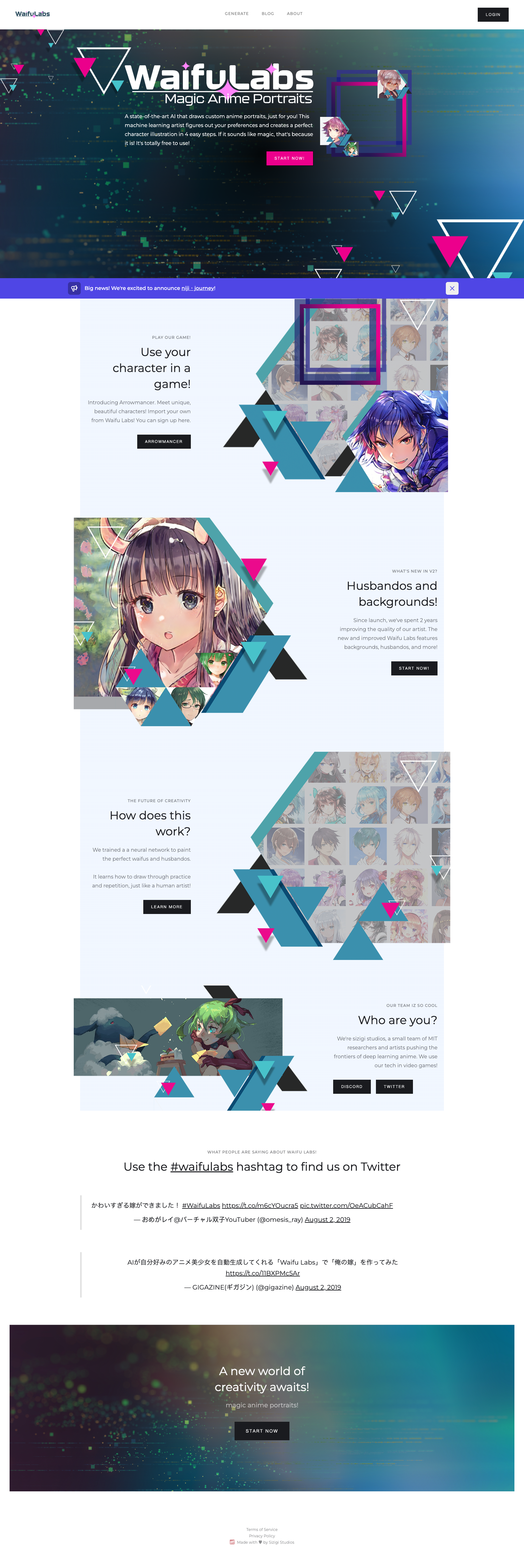 Waifu Labs screenshot