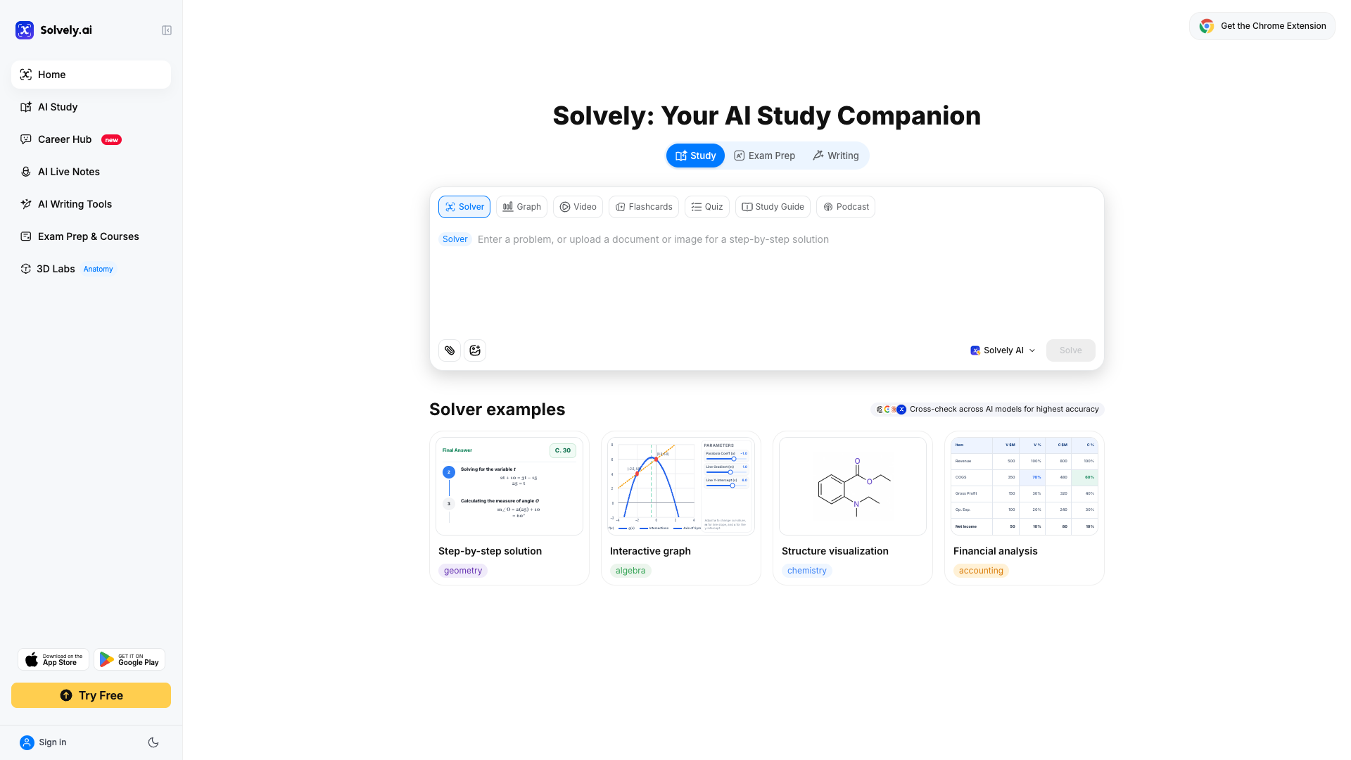 Solvely screenshot