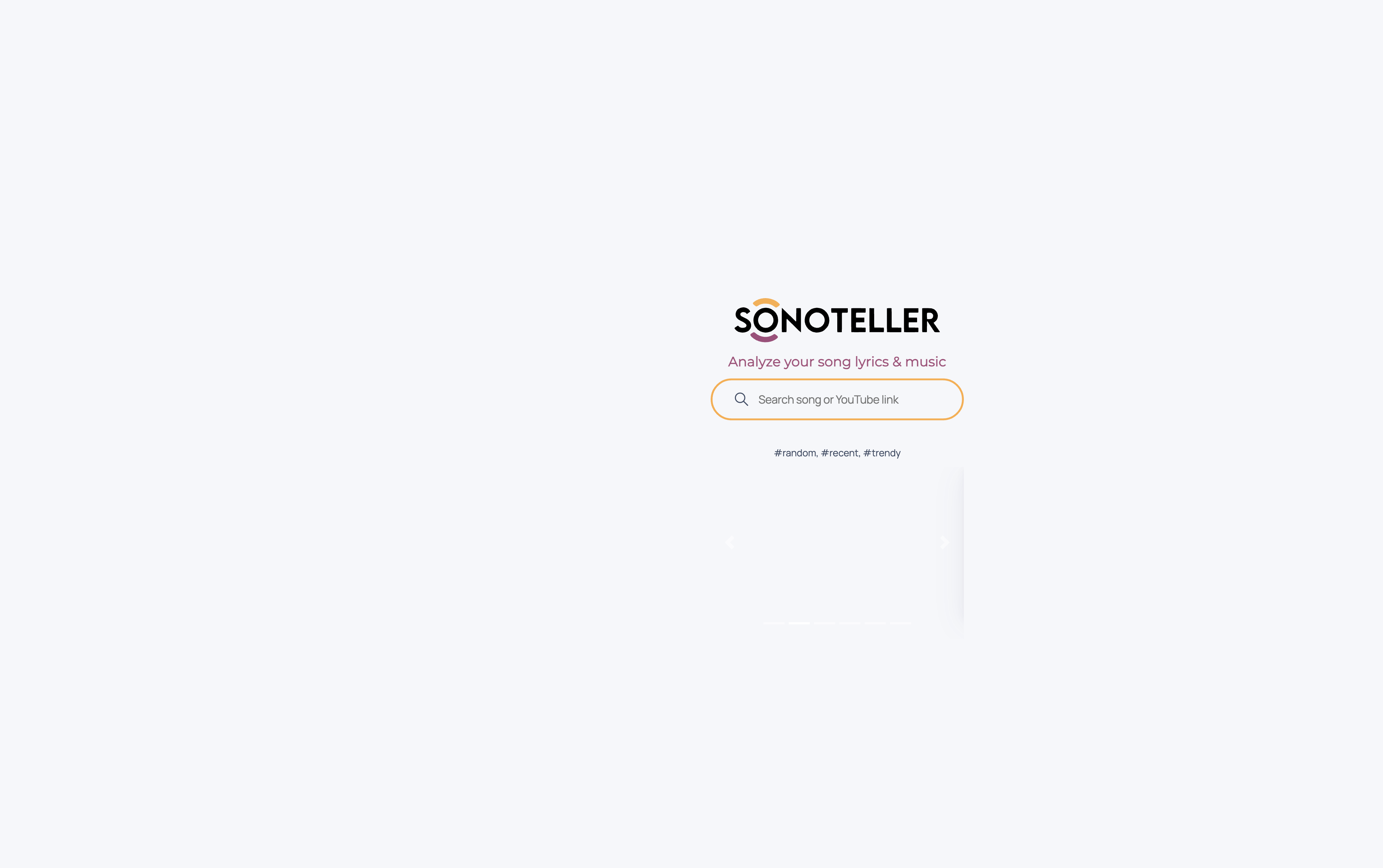 SONOTELLER screenshot