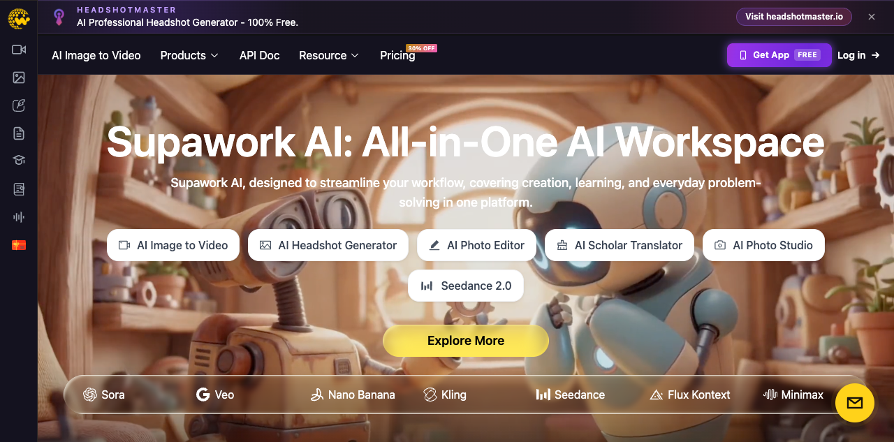 Supawork AI screenshot