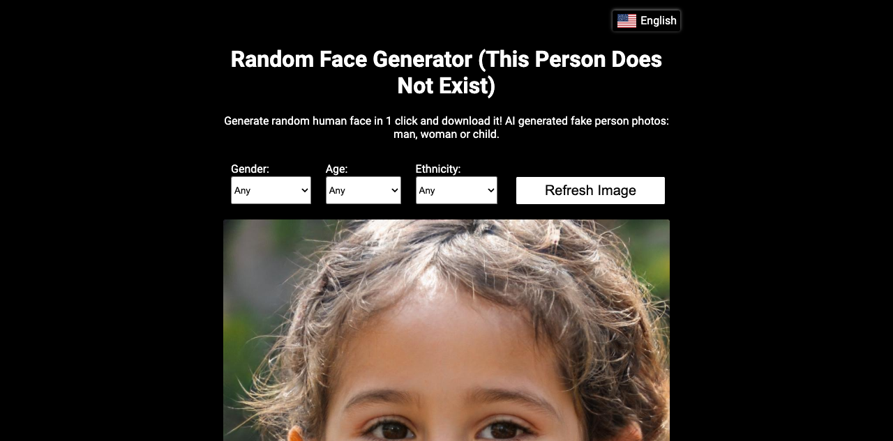 This Person Does Not Exist screenshot