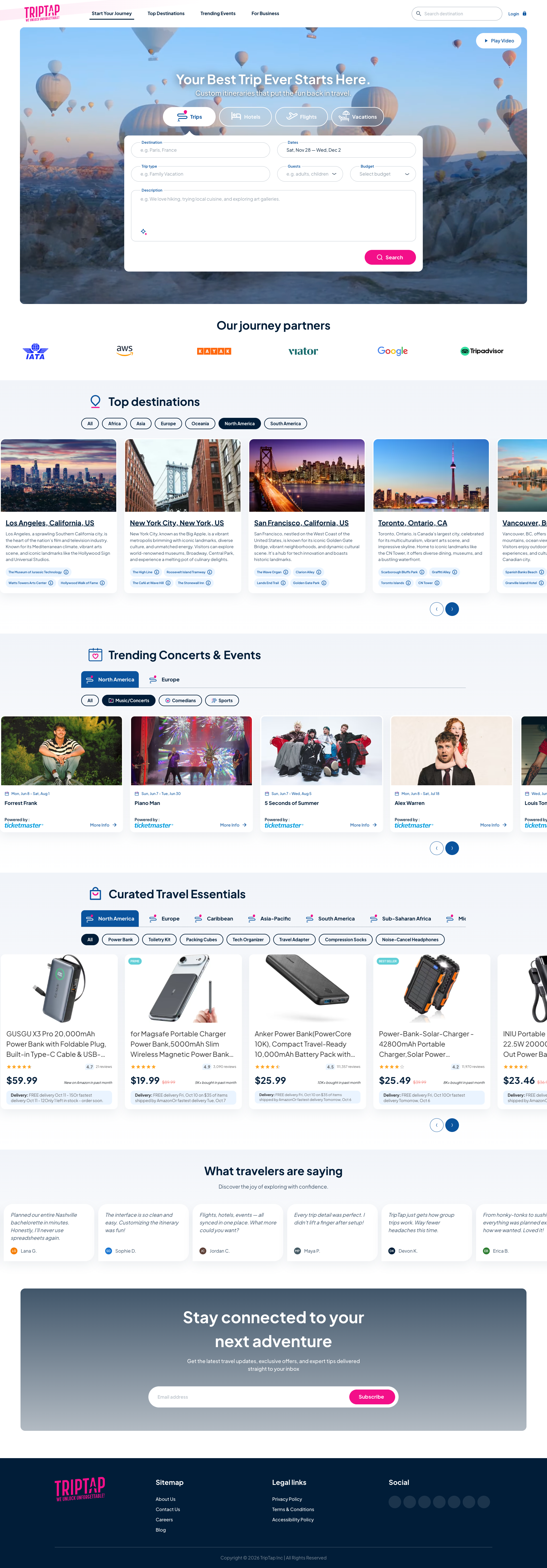 TripTap screenshot