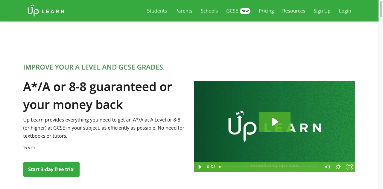 Up Learn screenshot