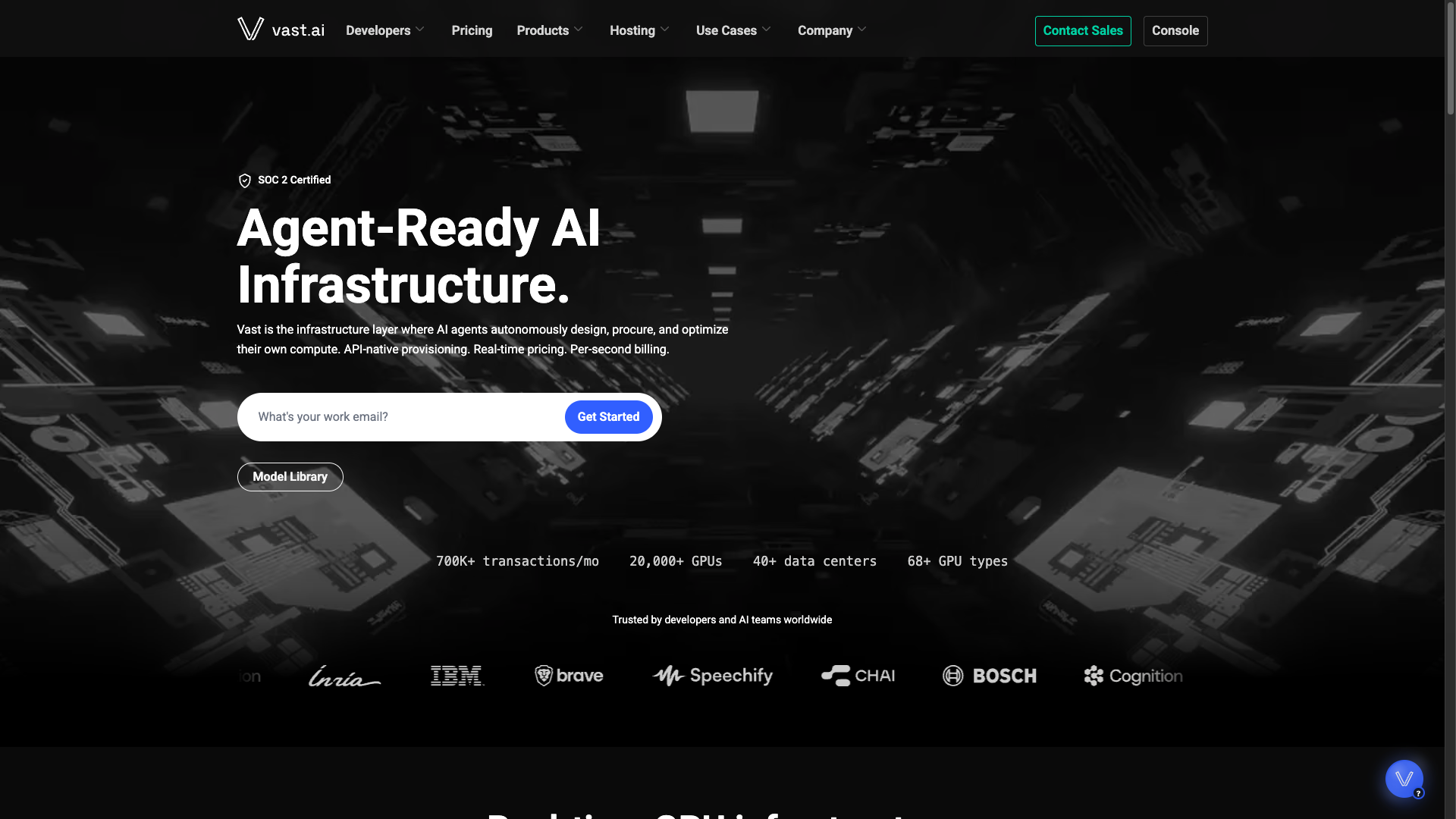 Vast.ai screenshot