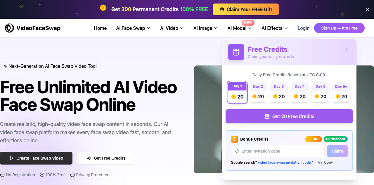 VideoFaceSwap screenshot