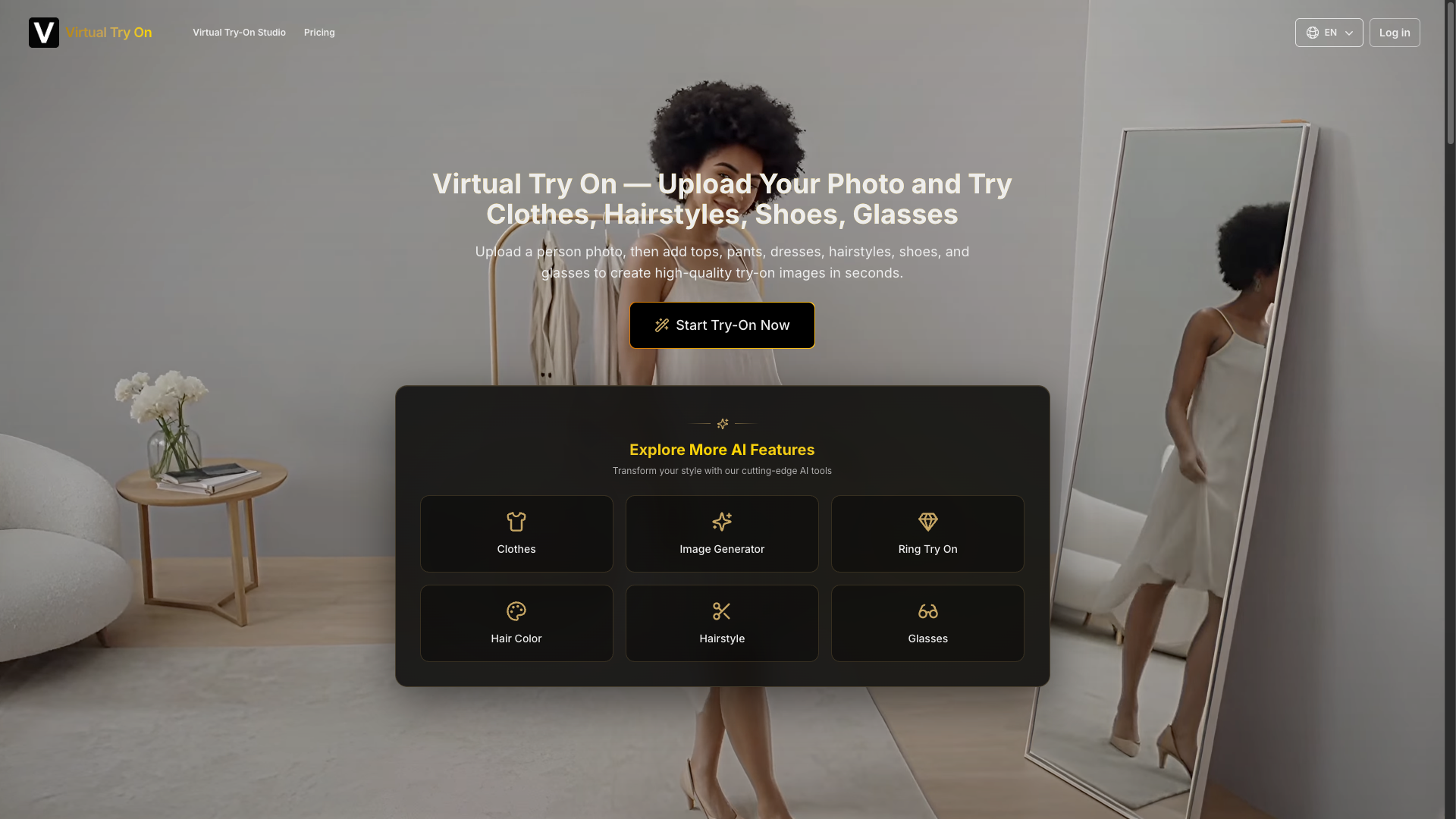 Virtual Try On screenshot
