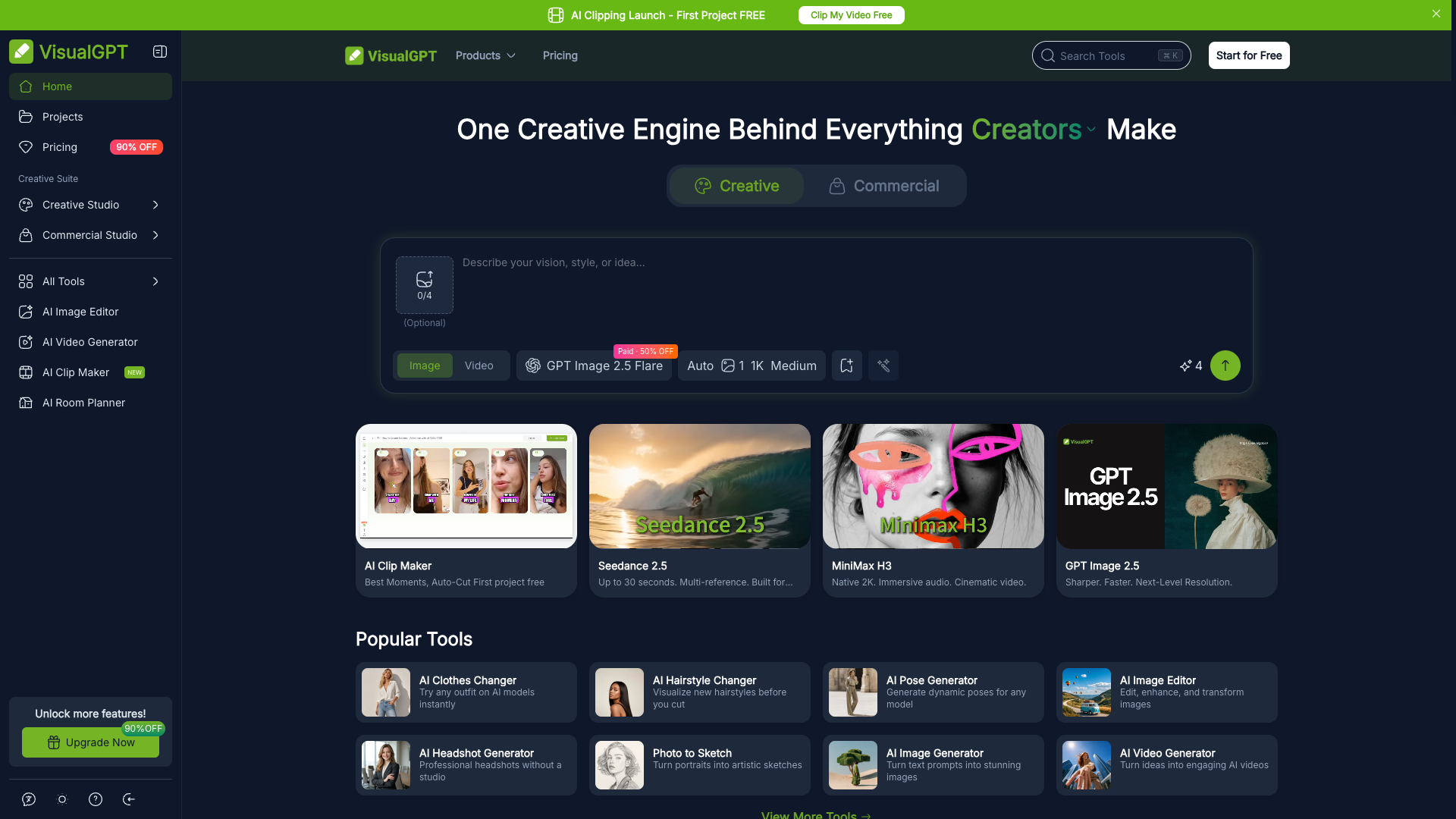 VisualGPT screenshot