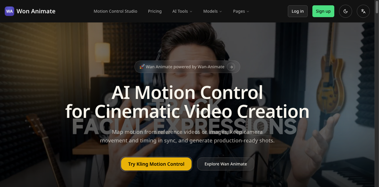 Wan Animate screenshot